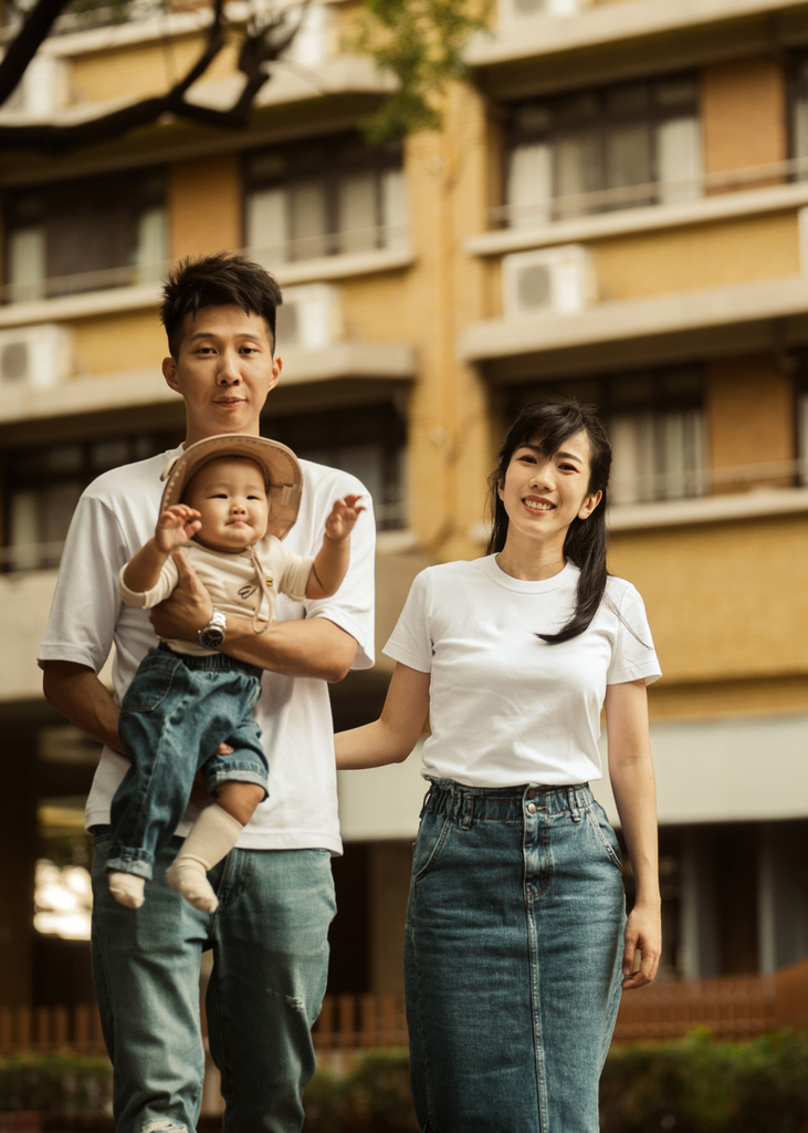 【台南全家福推薦】全家福照片記錄幸福的起點│克林姆與安淇拉的