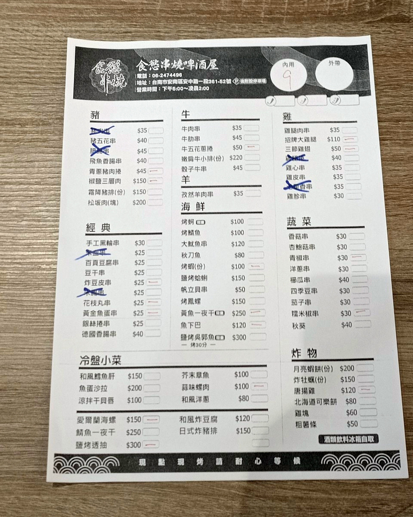 食慾串燒啤酒屋,台南居酒屋,台南燒烤,台南美食推薦,安南區美食19.jpg