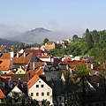 俯瞰Český Krumlov