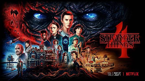 美劇。怪奇物語  Stranger Things  S4