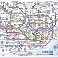 日本東京地鐵線路圖