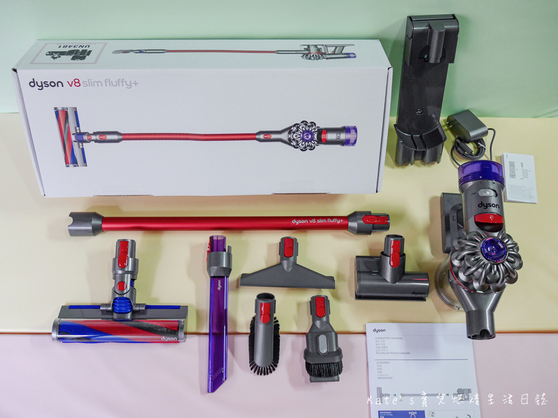 Dyson V8 Slim Fluffy+ 戴森v8新款 dyson v8新款 Dyson V8 Slim Fluffy+開箱 戴森Dyson V8 Slim Fluffy+開箱 dyson新款吸頭5.jpg