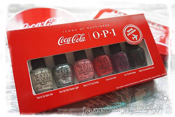 《指彩》OPI x Coca-cola mini 復興航空限定