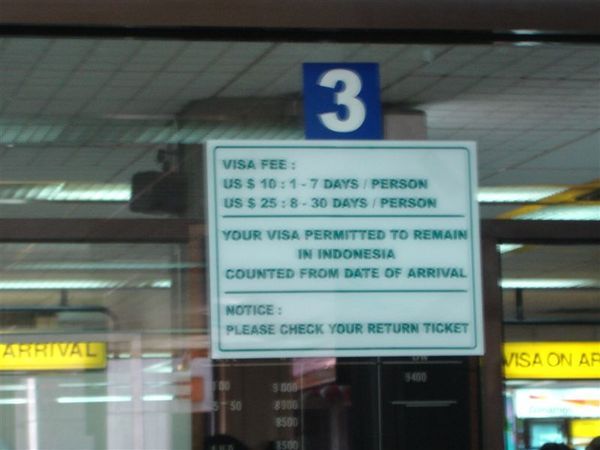 買1-7天的VISA FEE (US $10)