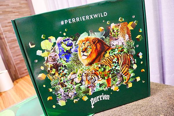 【開箱】 2018法國沛綠雅Perrier「野生叢林限量瓶禮盒」｜獨傢限量發售