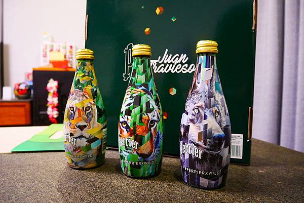 【開箱】 2018法國沛綠雅Perrier「野生叢林限量瓶禮盒」｜獨傢限量發售