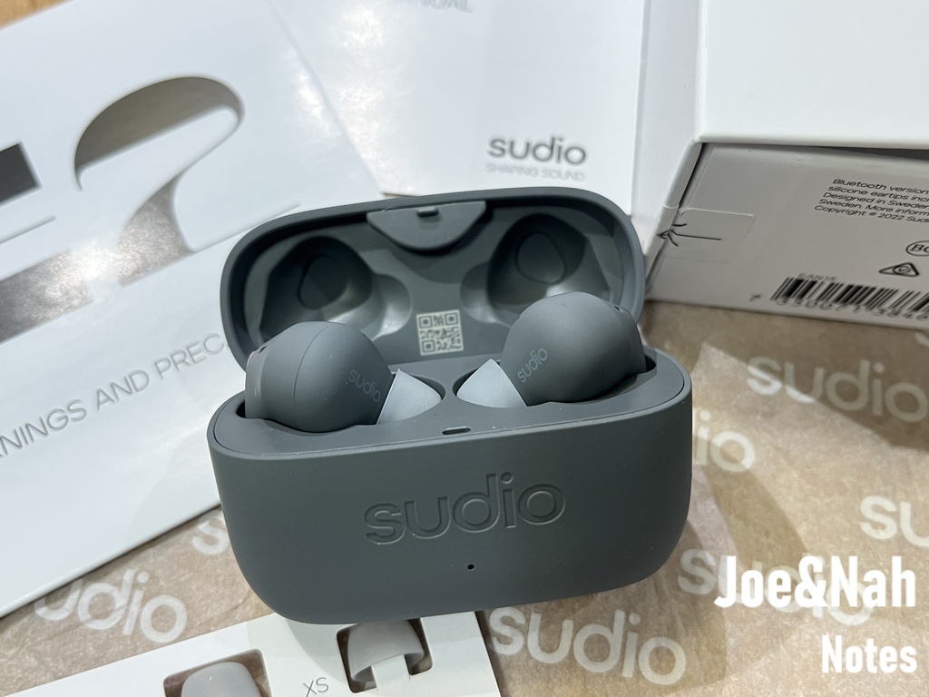 3C開箱｜瑞典品牌Sudio 暢銷款真無線藍芽耳機「Sudi