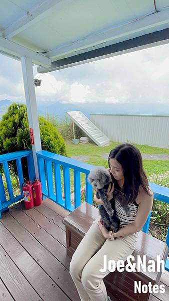 南投寵物友善住宿推薦清境藍天花園小木屋開箱&入住心得,帶狗