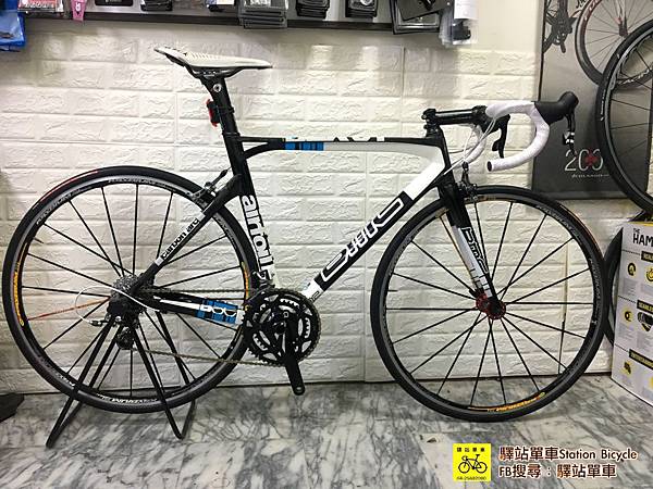 驛站單車車友託售BMC 經典車款 SLX01 碳纖公路車 52cm 功率大盤、MAVIC