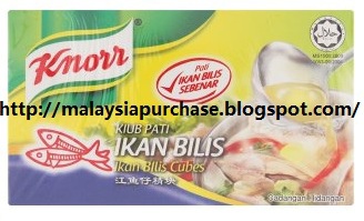 Knorr Ikan Bilis Cubes 6 Cubes 60g 2.99