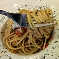 糜鹿蔬食館-spaghetti with pepper, asparagus and herbs2