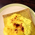 scrambled egg-toast with cheese-1