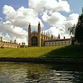 the Cambridge campus along the river