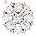 bunny mandala