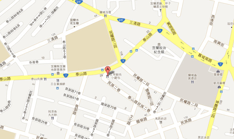 正常(正好)鮮肉小籠包~宜蘭店MAP