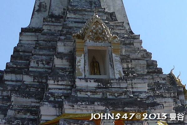 泰國 大城 Ayutthaya 阿育塔亞-23.菩考同寺 Wat Phu Khao Thong6