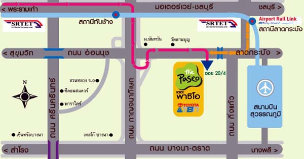 The Paseo Mall曼谷機場線商場MAP.jpg