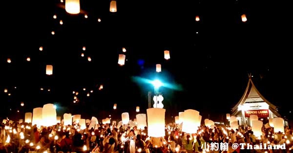 2014年清邁水燈節,天燈節Yeepeng Lanna Chiang Mai Festival