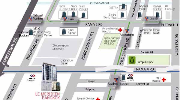 曼谷艾美酒店 Le Meridien Bangkok MAP2.jpg