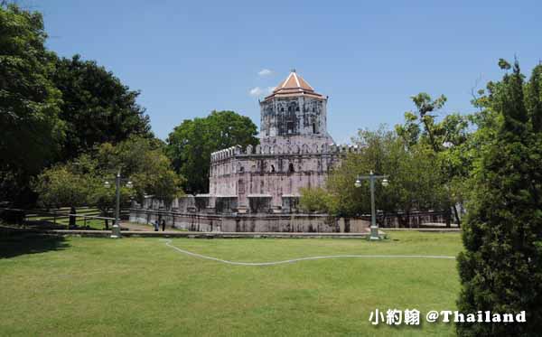 泰國曼谷七天六夜自由行- Phra Sumen Fort Pom Pra Sumen帕蘇曼堡壘.jpg