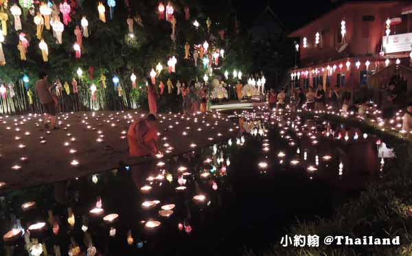 泰國清邁Wat Phan Tao盼道寺Wat Pan Tao鑄佛場Loy Krathong水燈節7.jpg