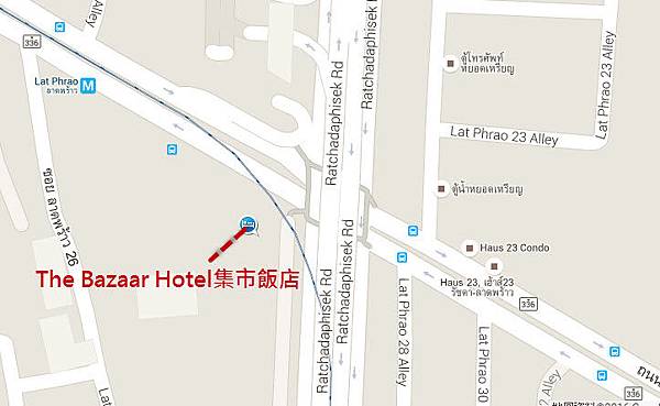 曼谷The Bazaar Hotel集市飯店 map.jpg