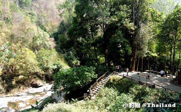 清邁茵他儂國家公園Wachirathan Waterfall4.jpg