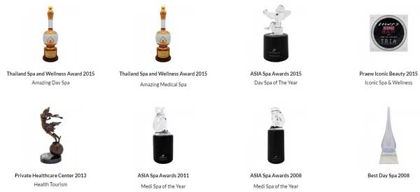 Tria Wellness SPA Prestigious Awards