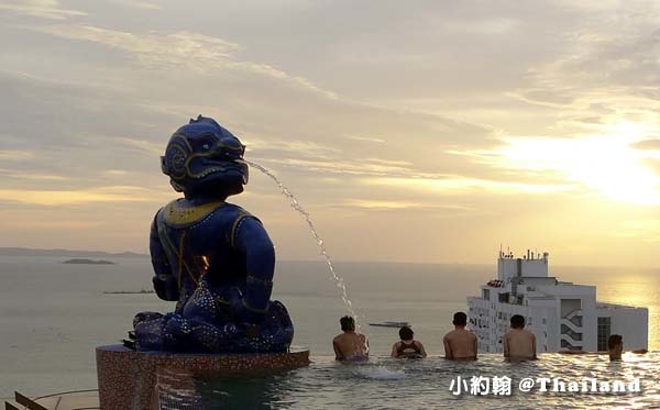 Siam@Siam Pattaya swim Pool sunset.jpg Siam@Siam Pattaya swim Pool sunset.jpg