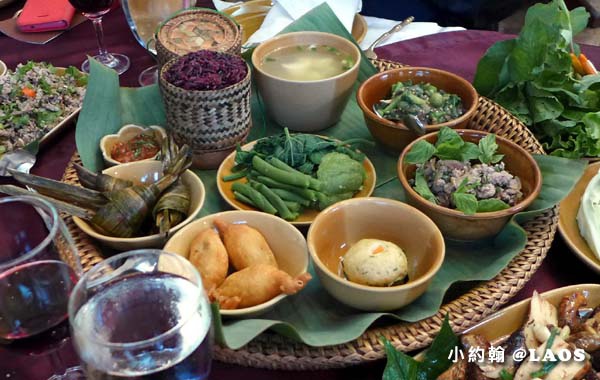 Kualao Restaurant Laos Food set1