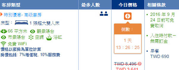 蓮花大飯店 (lebua at State Tower) 房價 蓮花大飯店 (lebua at State Tower) 房價