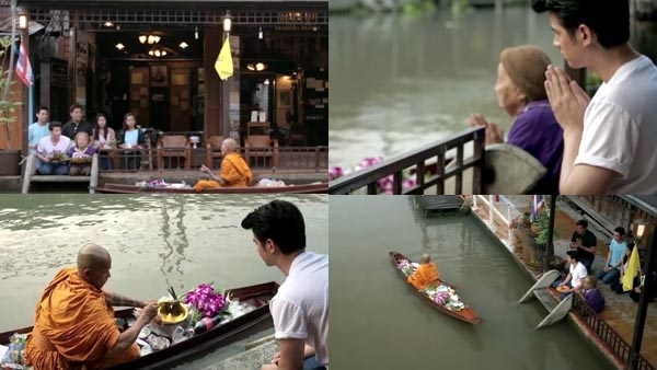 Mario Maurer馬力歐在安帕瓦化緣