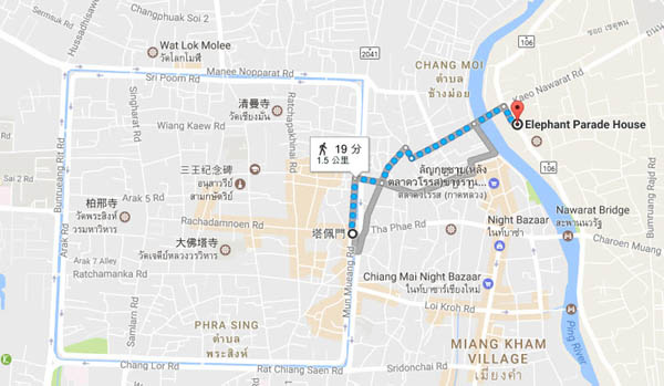 Elephant Parade House Chiang Mai map.jpg