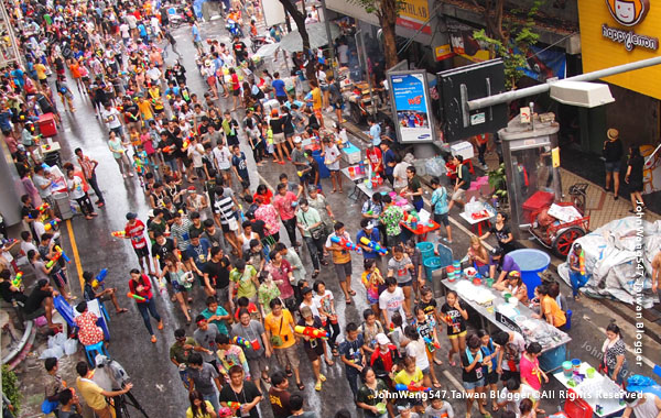 Songkran Festival Bangkok silom