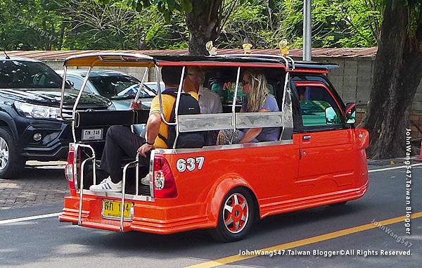 Ayutthaya Tuk Tuk taxi car