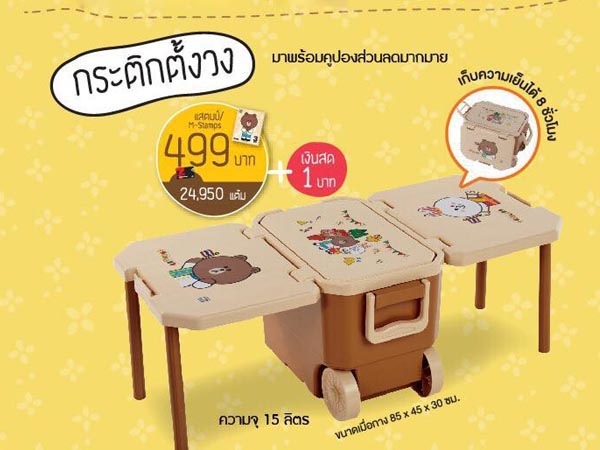 7Eleven Thailand Line Friends集點活動2