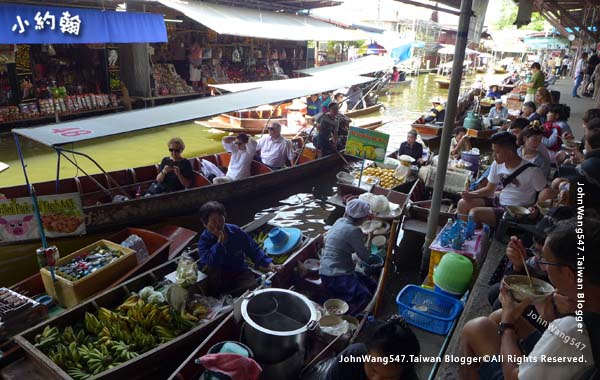 泰國丹嫩莎朵水上市場Damnoen Saduak Floating Market