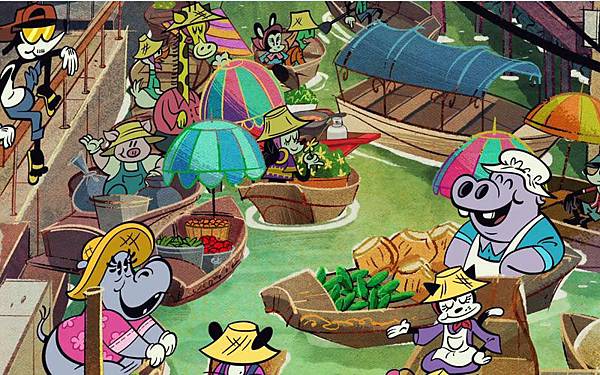 Disney Mickey Mouse Thailand Floating Market2.jpg