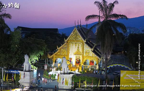 Wat Phra Singh sunset2