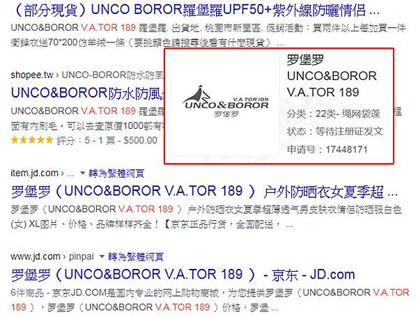 UNCO BOROR羅堡羅UPF50+紫外線防曬外套.jpg