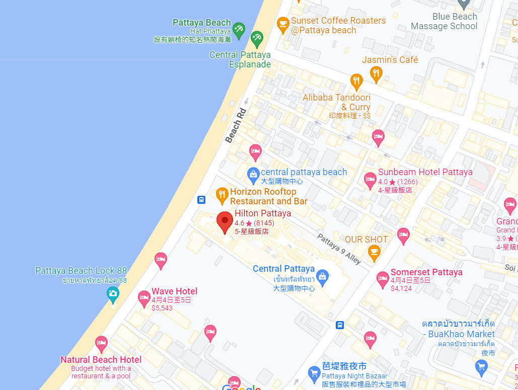 Hilton Hotel Pattaya希爾頓芭達雅飯店MAP.jpg Hilton Hotel Pattaya希爾頓芭達雅飯店MAP.jpg