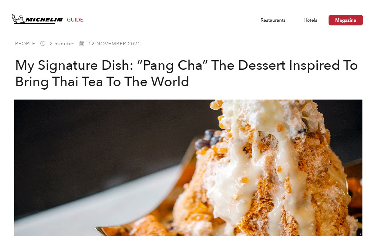 Pang Cha Thai tea ice dessert MICHELIN guide2.jpg