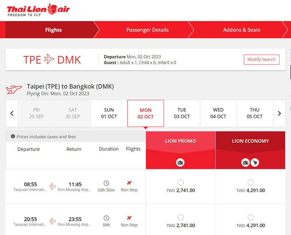 泰國獅子航空2023年10月直飛曼谷機票促銷價.jpg