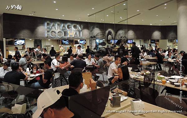 曼谷百貨Siam Paragon Food court美食街2017.jpg