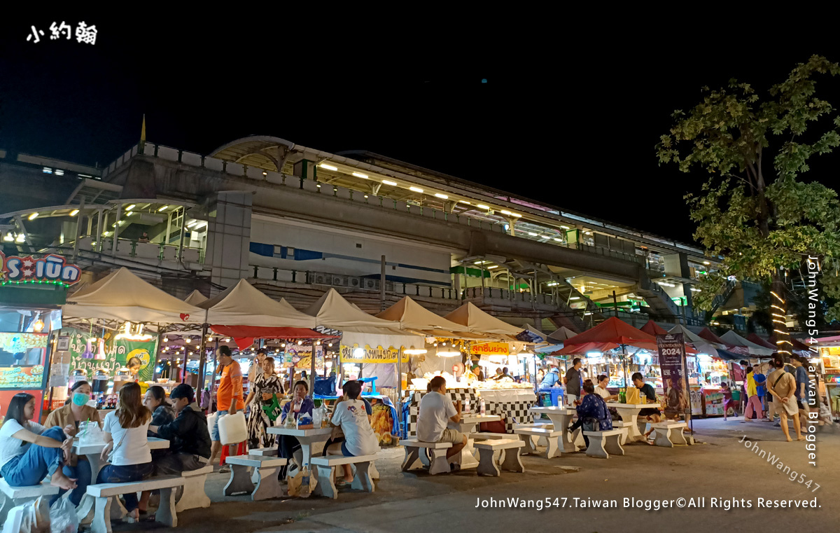 曼谷夜市Ton Sai Night Market(Tonsai Market)捷運Bearing.jpg