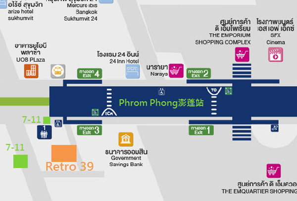 Retro 39 Hotel BTS Phrom Phong MAP.jpg