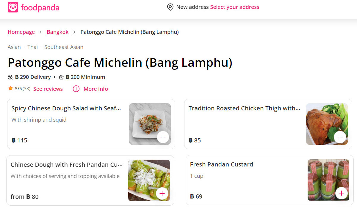 foodpanda Patonggo Cafe Michelin (Bang Lamphu).jpg