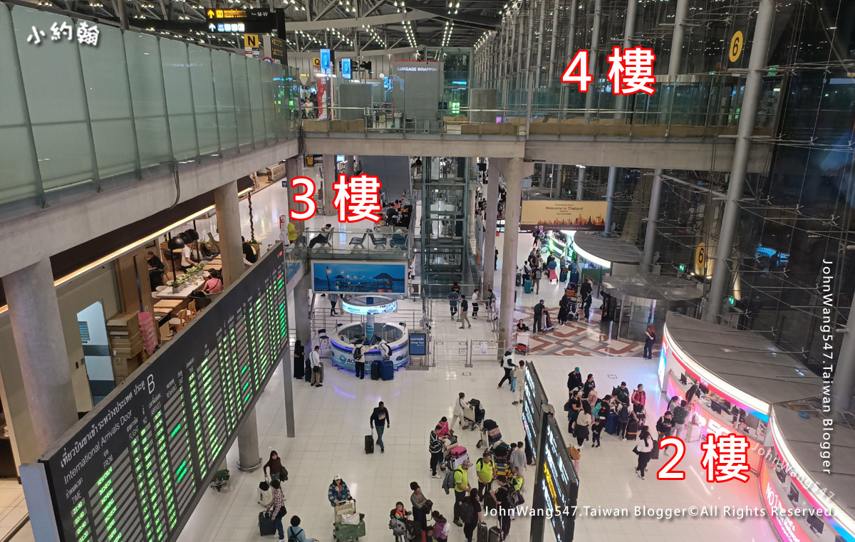 Suvarnabhumi Airport(BKK)曼谷機場樓層簡介2.jpg