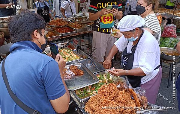 曼谷Bang Lamphu邦蘭普TikTok爆紅路邊便當菜小吃攤4.jpg