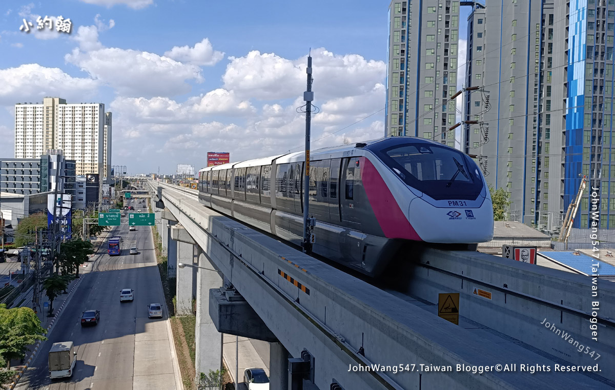 曼谷空鐵粉紅線MRT Pink Line車身.jpg